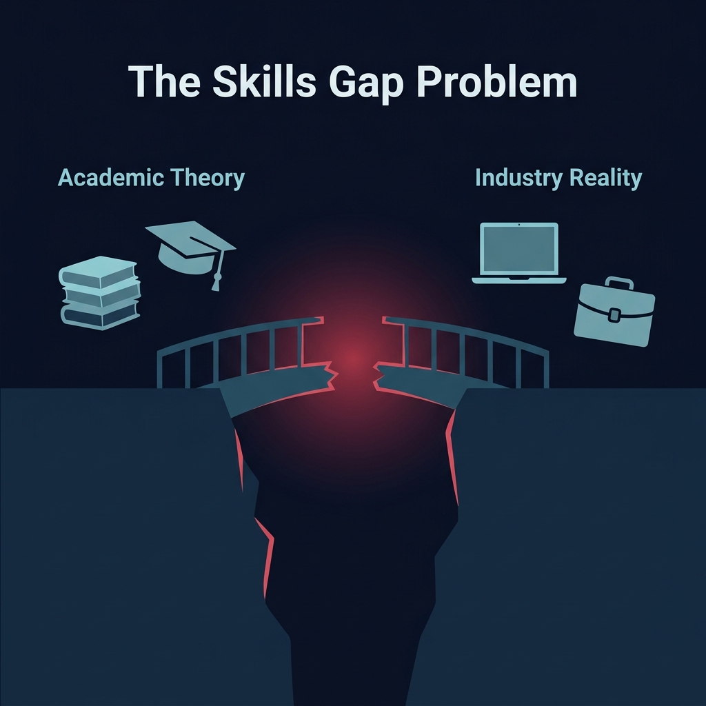 The Skills Gap Problem — Academic Theory vs Industry Reality
